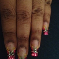 Photo taken at Queen Nails by Enjanae P. on 3/16/2013