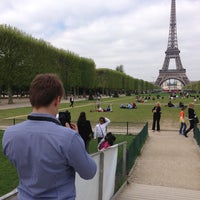 Photo taken at Champ-de-Mars by Olga B. on 5/4/2013