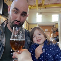 Photo taken at Somerville Brewing (aka Slumbrew) Brewery + Taproom by Nic T. on 3/8/2020