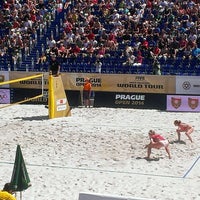 Photo taken at Prague Open - FIVB Swatch World Tour by Josef V. on 5/25/2014