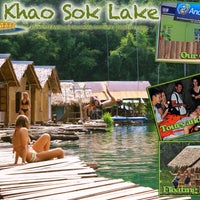 Foto tirada no(a) Khao Sok Lake Floating Bungalows por Khao Sok Lake Floating Bungalows em 5/6/2014