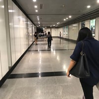 Photo taken at Marymount MRT Station (CC16) by Chabi 💫 on 3/30/2017