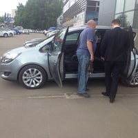 Photo taken at Автосалон Chevrolet &amp; Opel (Союз) by Tatyana B. on 5/29/2014