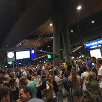 Photo taken at Station Amsterdam Bijlmer ArenA by Charlotte J. on 6/23/2016