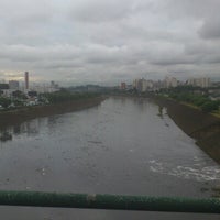 Photo taken at Rio Tietê by Francisco S. on 12/14/2012