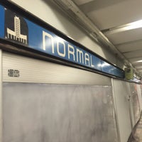 Photo taken at Metro Normal (Línea 2) by R@Y on 1/30/2015