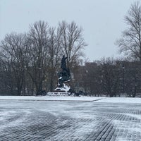 Photo taken at Памятник Адмиралу Макарову by Анастасия А. on 3/1/2020