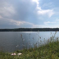 Photo taken at Уводьское водохранилище by Nastya B. on 6/19/2018