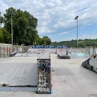 Photo taken at Skopje Skate Park by Slavomír S. on 5/21/2023