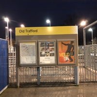 Photo taken at Old Trafford Metrolink by Slavomír S. on 1/12/2018
