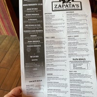 Photo taken at Zapata&amp;#39;s Cantina Mexican Restaurant by Dawn M. on 8/12/2021