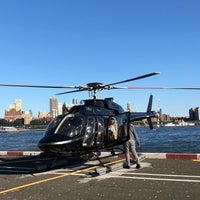 Photo taken at New York Helicopter Tours by K on 9/17/2019