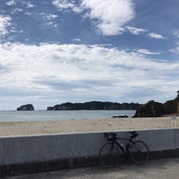 Photo taken at 大浜海岸 by Nobuyuki S. on 9/17/2018