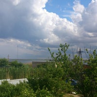 Photo taken at Береславское водохранилище by Sveta T. on 6/12/2014