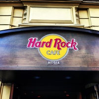 Photo taken at Hard Rock Cafe Rome by Yxo H. on 4/17/2013