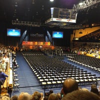 Photo taken at Memorial Athletic &amp;amp; Convocation (MAC) Center by Reed F. on 5/10/2013