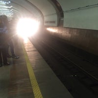 Photo taken at Станция метро «Институт культуры» by Kristinа on 10/23/2015