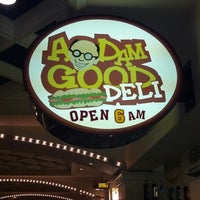 Photo taken at A&amp;#39;Dam Good Deli by LeighAnn E. on 10/1/2012