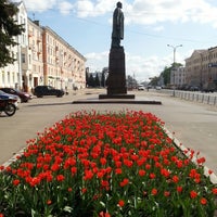Photo taken at Площадь Ленина by Анатолий М. on 5/17/2013
