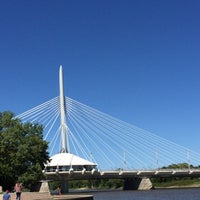 Photo taken at Esplanade Riel by Blue Jay B. on 8/24/2015