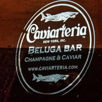 10/25/2014에 Melody d.님이 Caviarteria - Beluga Bar - Champagne &amp;amp; Caviar Bar, Restaurant &amp;amp; Lounge에서 찍은 사진
