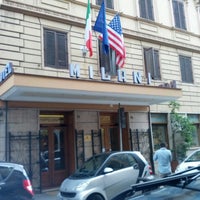 Photo taken at Hotel Milani Rome by Bte on 5/28/2014