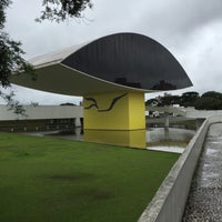 Photo taken at Oscar Niemeyer Museum (MON) by Rodrigo M. on 12/28/2015