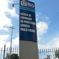 Photo taken at Escola de Formação do Professor Carioca - Paulo Freire by marcos t. on 11/30/2012