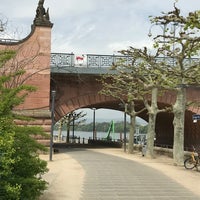 Photo taken at Theodor-Heuss-Brücke by Stefan S. on 4/18/2020