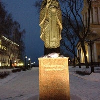 Photo taken at Памятник Николаю Чудотворцу by Viktor Z. on 12/1/2012