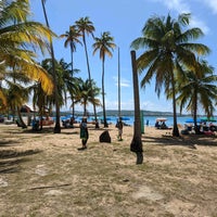 Photo taken at Luquillo Beach by Tanya V. on 4/22/2022