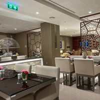 Photo taken at The Emirates Lounge by Nina on 10/7/2023