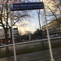 Photo taken at Tramhalte Van Boshuizenstraat by Tomohisa M. on 11/10/2017