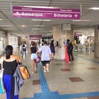 Photo taken at Estação Capão Redondo (Metrô) by Carlos W. on 11/28/2016