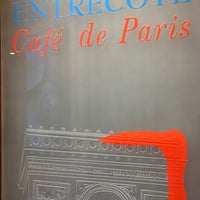 Foto diambil di Entrecôte Cafe de Paris oleh Humaid B. pada 10/13/2021