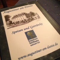 Photo taken at Augustiner am Dante by Cornelius M. on 3/22/2013