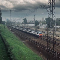 Photo taken at Ж/д платформа Поклонная by Antonio on 7/18/2019