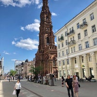 Photo taken at Колокольня Богоявленского собора by Antonio on 6/11/2021