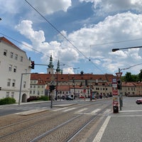 Photo taken at Pohořelec (tram) by Martin O. on 6/19/2019