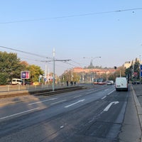 Photo taken at Podolská vodárna (tram) by Martin O. on 10/18/2018