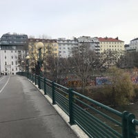 Photo taken at Rossauer Brücke by Martin O. on 11/28/2017