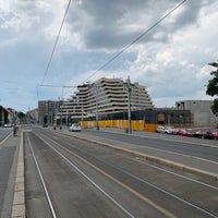 Photo taken at Malovanka (tram) by Martin O. on 6/19/2019