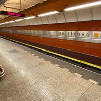 Photo taken at Metro =B= Křižíkova by Martin O. on 6/30/2020