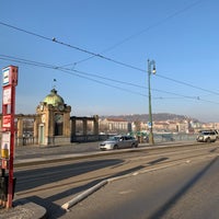 Photo taken at Výtoň (tram) by Martin O. on 11/29/2018