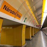 Photo taken at Metro =B= Národní třída by Martin O. on 11/1/2018