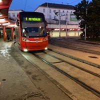 Photo taken at Hlavná stanica (tram, bus, trolleybus) by Martin O. on 12/8/2018