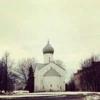 Photo taken at Церковь двенадцати апостолов на пропастех (XIV в) by Vladimir S. on 3/9/2016