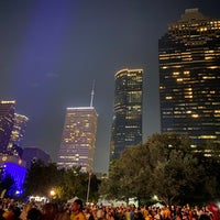 Photo taken at Sam Houston Park by Nathan E. on 7/18/2022