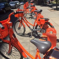 Photo taken at Biketown - NW Marshall at Tanner Springs Park by Chris B. on 7/26/2017