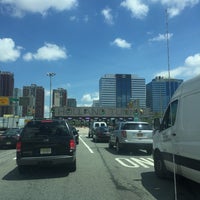 Photo taken at Holland Tunnel Toll Plaza by Wayne H. on 5/23/2018